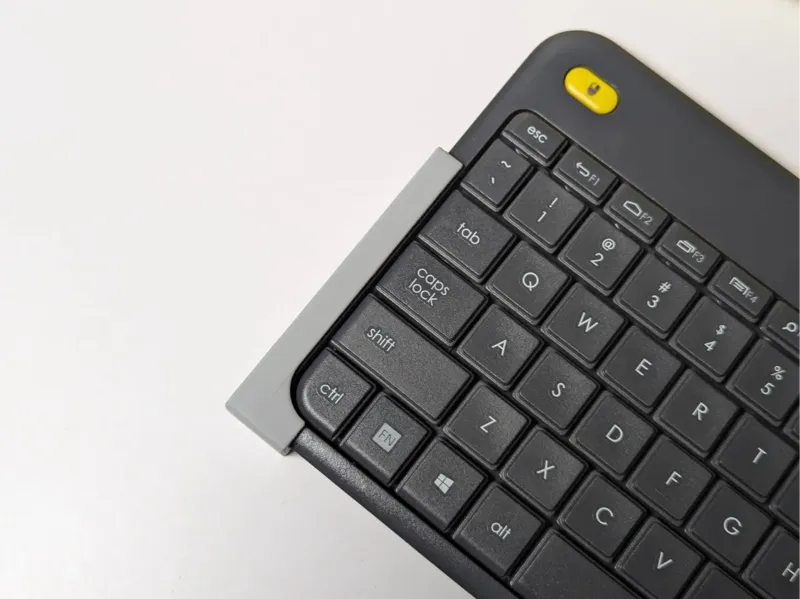 Logitech K400+ keyboard holder
