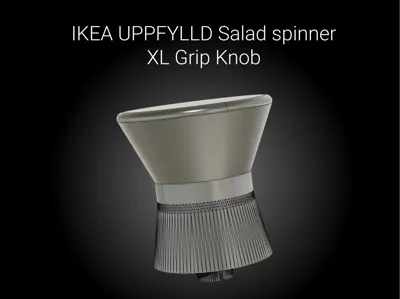 IKEA UPPFYLLD Salad Spinner XL Grip Knob