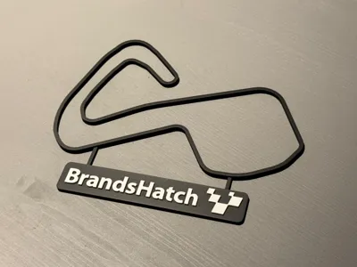 Brands Hatch GP Circuit track map