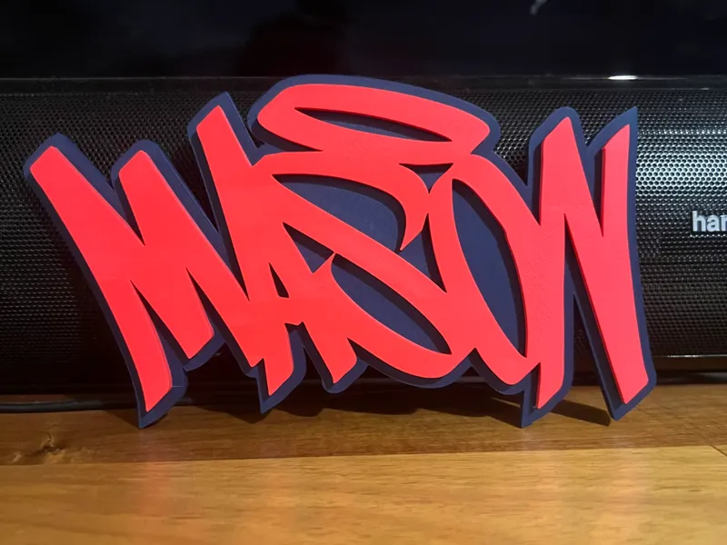 Name Plaque: Mason