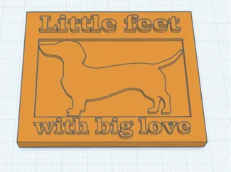 Dachshund magnet