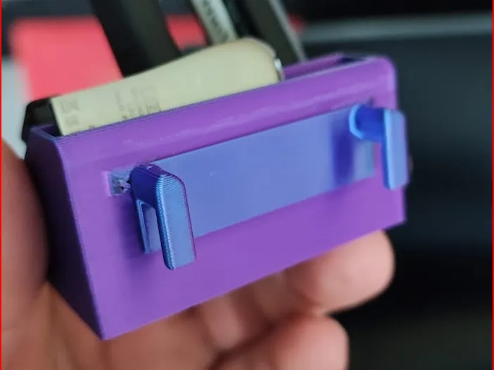 Multi Skadis holder plate for gluing