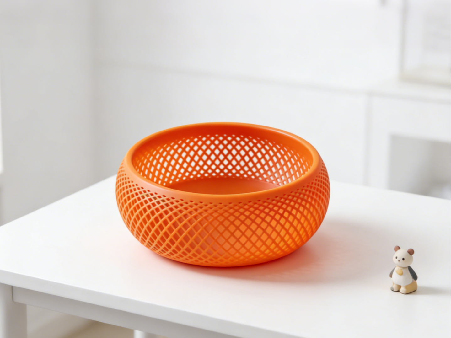 网纹镂空收纳盒带盖（Openwork Storage Box with Lid）