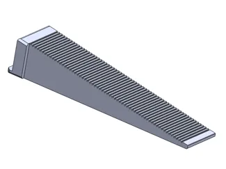 Wedge for clips 22x100