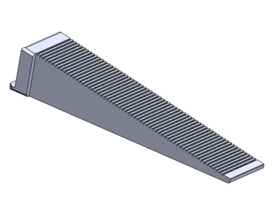 Wedge for clips 22x100