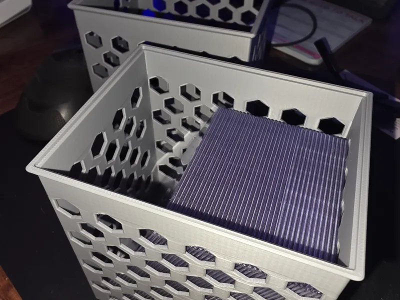 Stackable card holder--For Top loaders and smaller