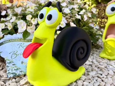 Snail Ronny with Tongue