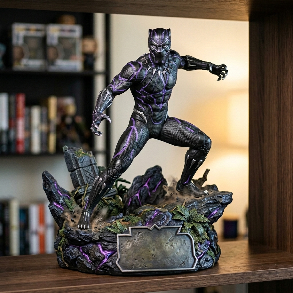 Miniatura 2 do modelo 3D BLACK PANTHER