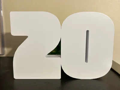 20 Year Work Anniversary Award