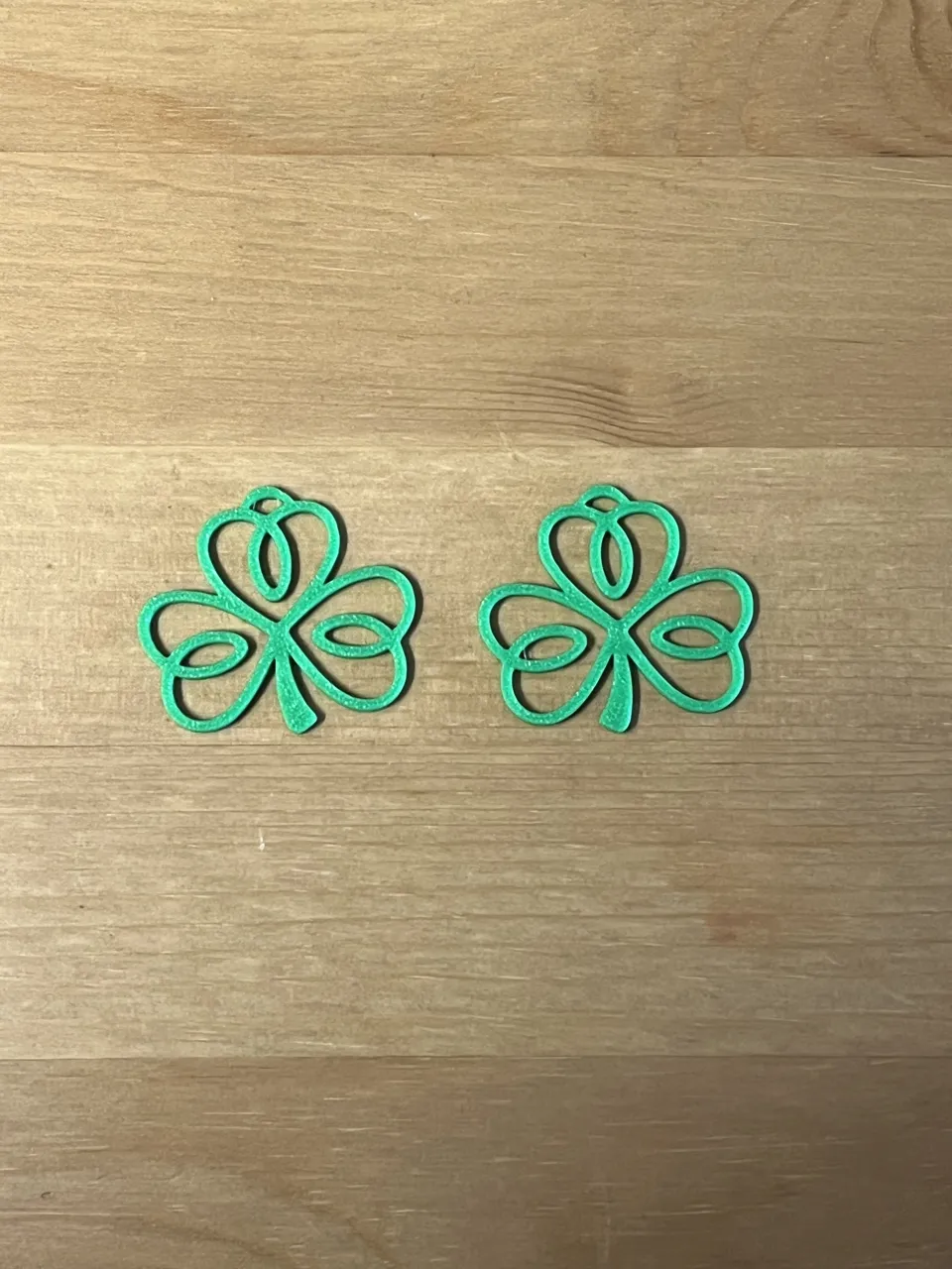 clover earrings view 2