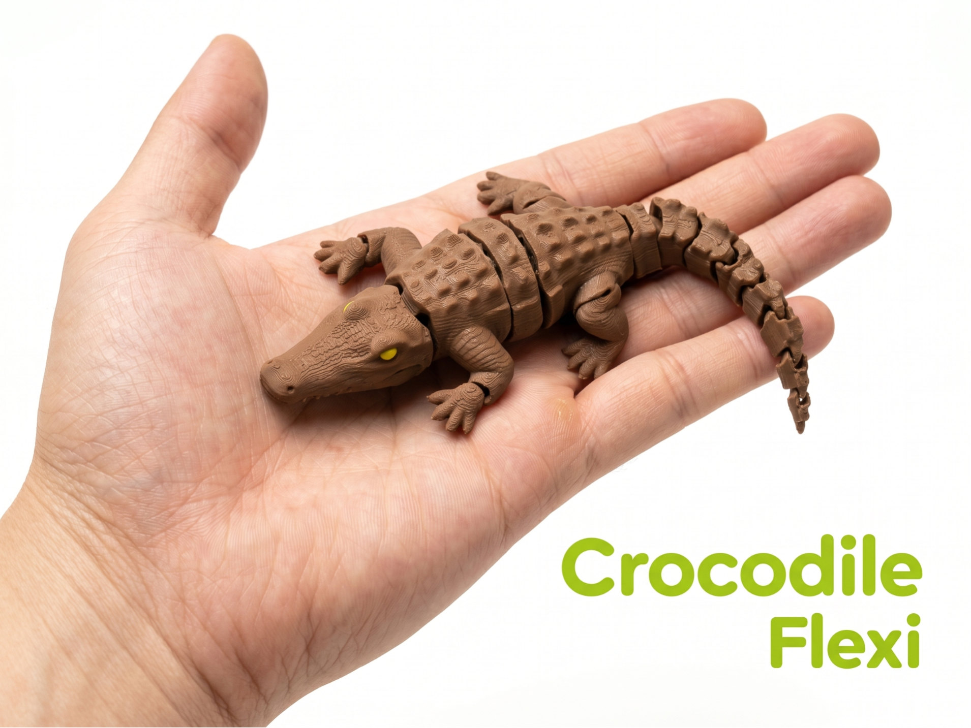 Articulated Flexi Crocodile