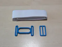 FitBit Air Holder - With Tri-Glide Slider (for DIY Strap)