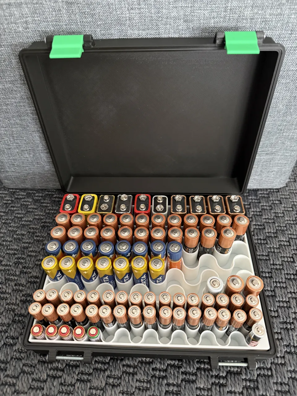 Battery Storage Box for 118 pcs battery view 4