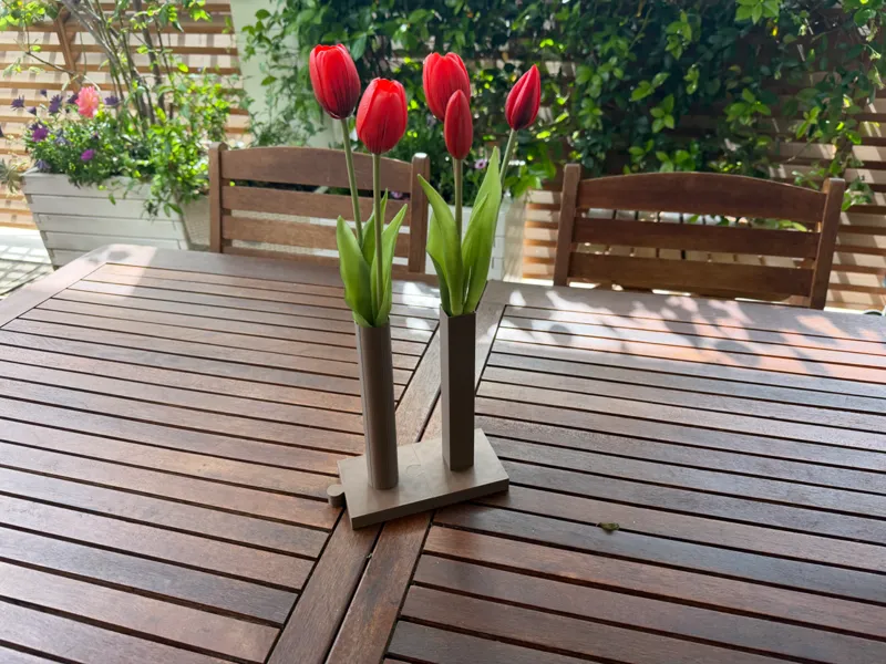 Modular Puzzle Vase System – Round Stem Edition