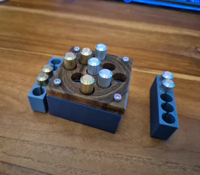 Mini Stackable Tic-Tac-Toe Block Set
