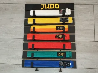 Espositore cinture Judo