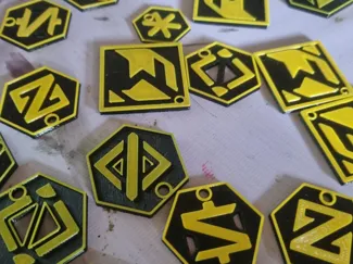 Mobile Legends Keychain | Fan Art | 3D Printed