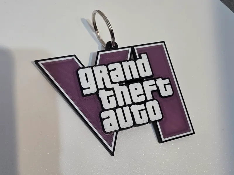 GTA VI keychain