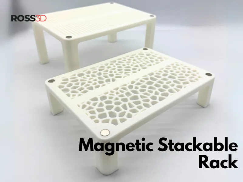 Magnetic Stackable Rack - 3 Styles, 3 Heights