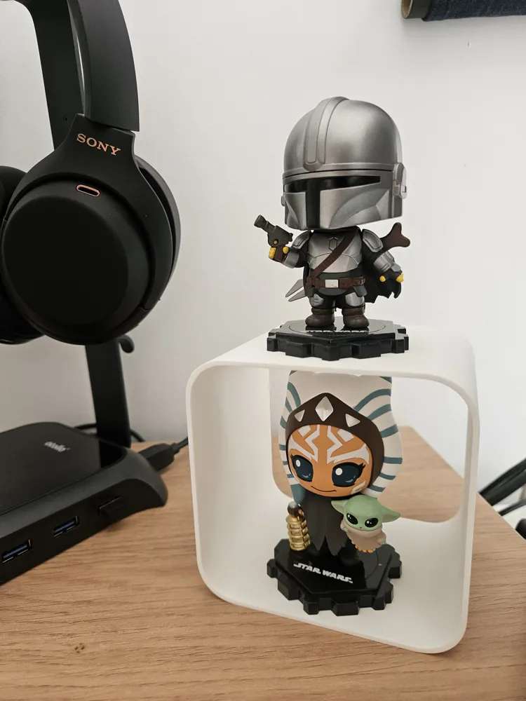 QUBE modular figure display - Free 3D Print Model - MakerWorld