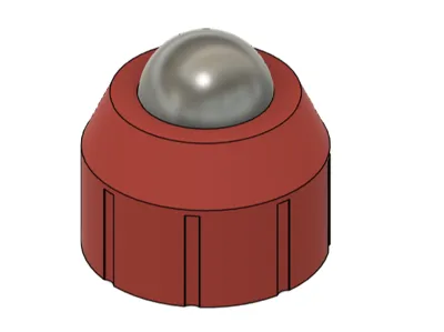 Bullet .68 with Steel Ball Bearing .37