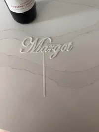 Topper de gâteau personnalisé Margot — photo 2