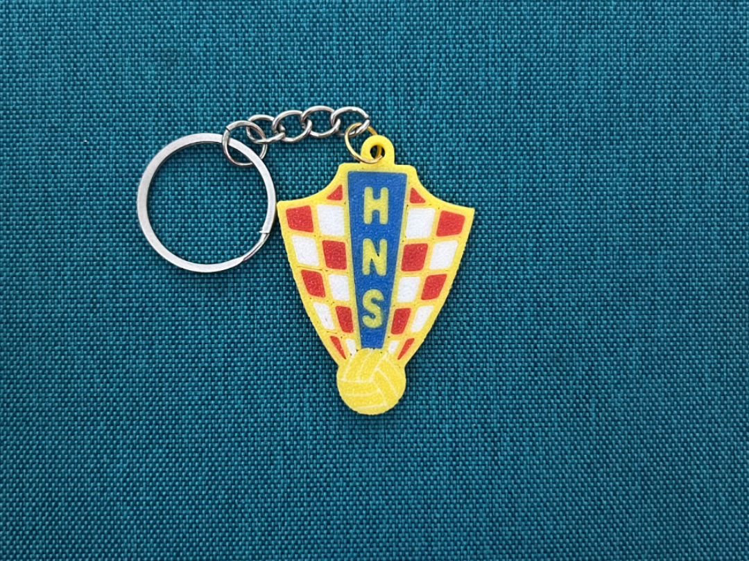 Croatia N.F Keychain