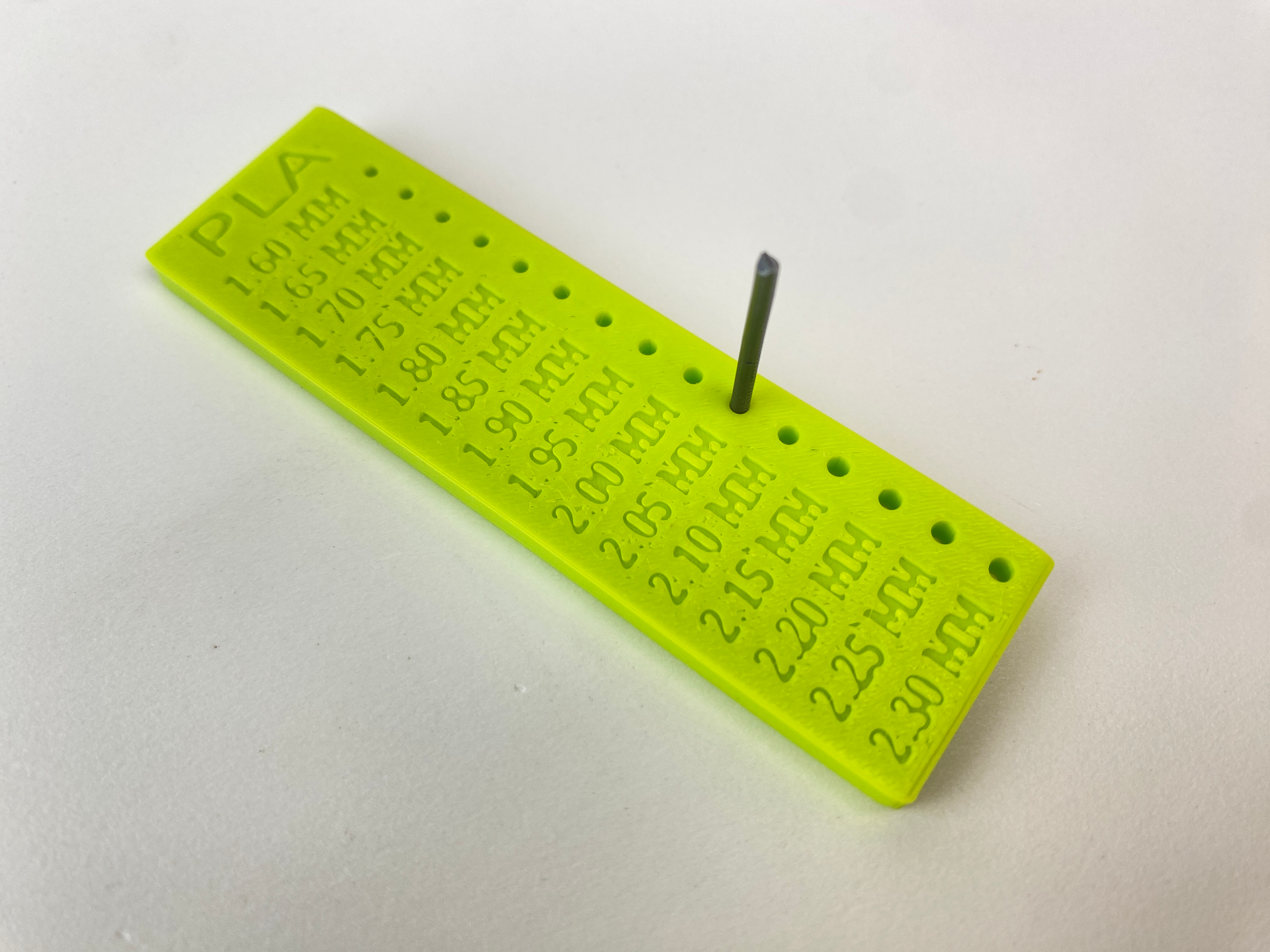 Filament Hinge Making Gauge PLA Size Hand Tool 