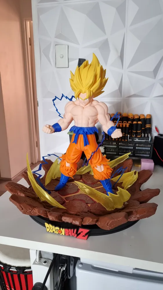 Goku V2 NO AMS - Free 3D Print Model - MakerWorld