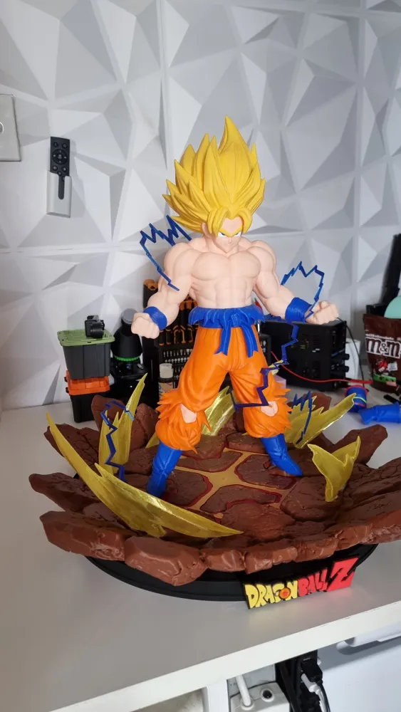 Goku V2 NO AMS - Free 3D Print Model - MakerWorld