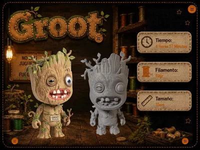 Groot - Fuggler Fuzzy Skin
