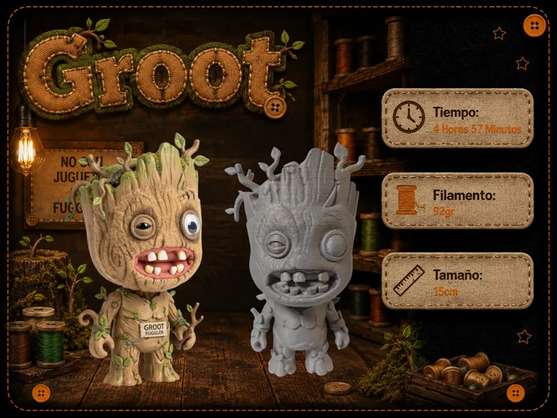 Groot - Fuggler Piel difusa