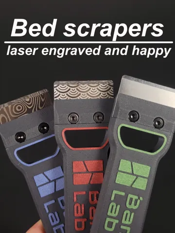 Accesorio para impresora 3D: Bambu Bed Scraper — vista de referencia 2