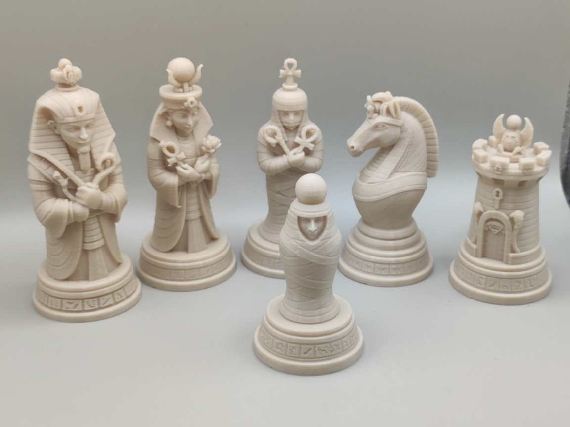 Egypt mummies CHESS set