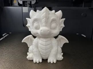 Chibi Baby Dragon – Cute Kawaii Dragon Figurine