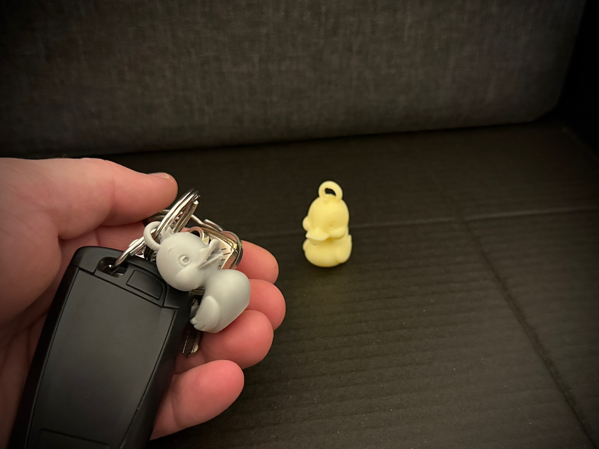 baby duck - keychain