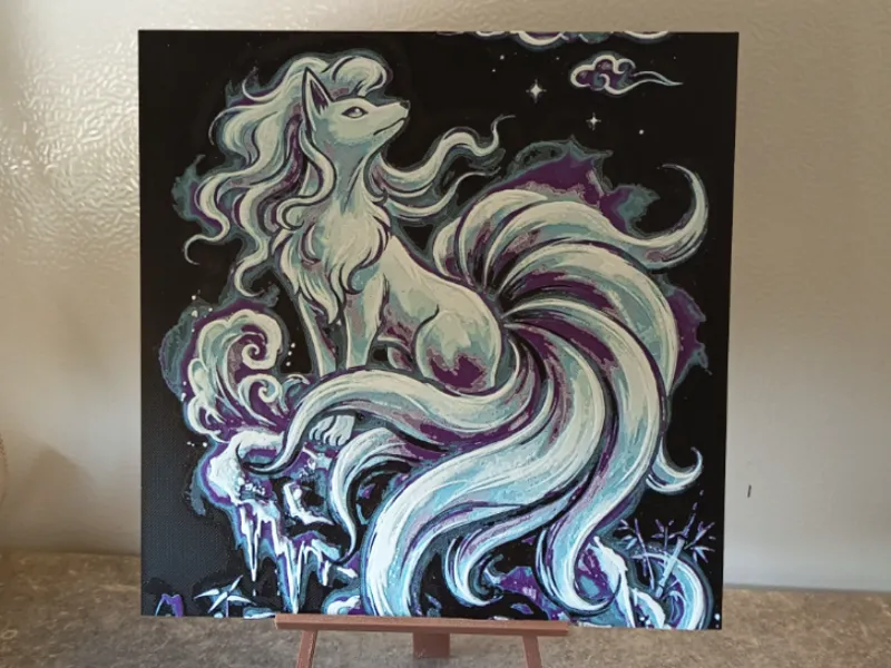 Pokemon Ninetales Hueforge