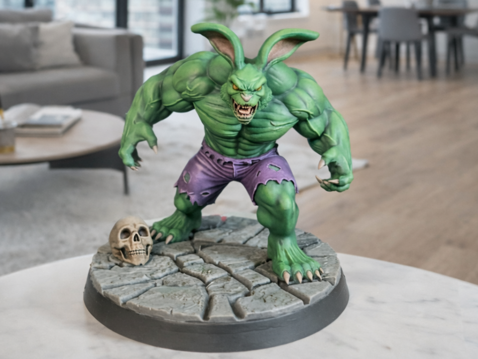 Hulk-Bunny: Der stärkste Osterhase des Reviers! 