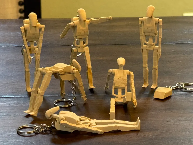 B1 Battle Droid (Articulated Keychain)
