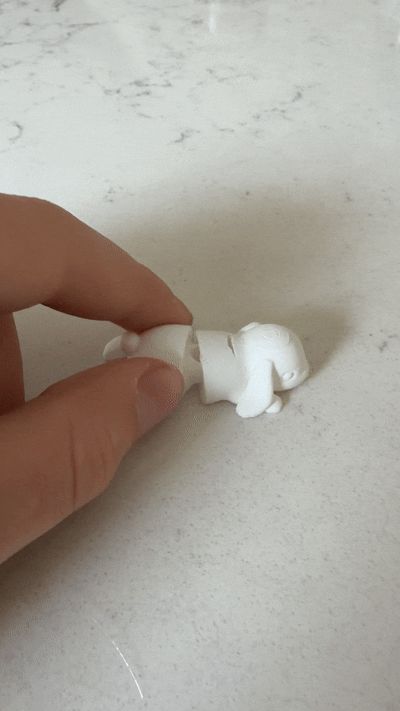 cute flexi bunny tiny