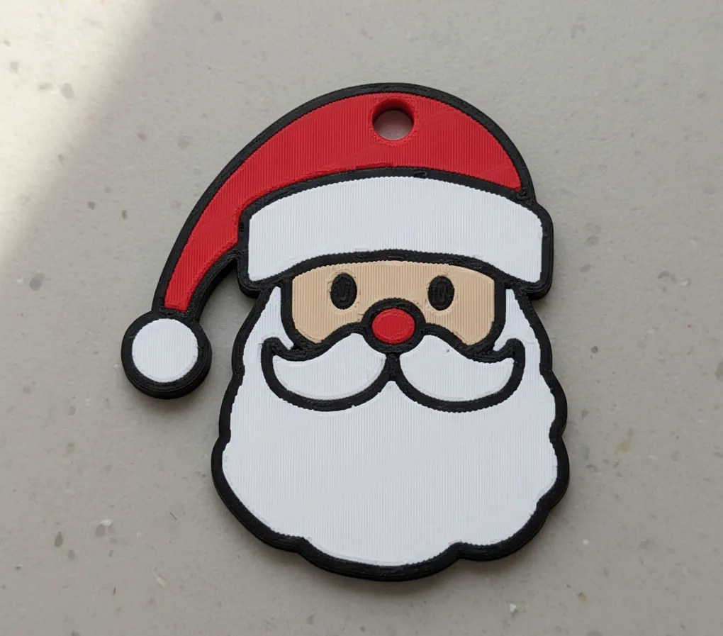 Cute Santa's earrings view 3