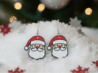 Cute Santa's earrings 