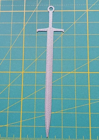 Thin sword bookmark