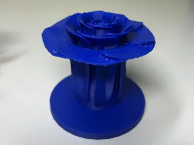Rose on Stand