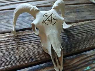 Skull Baphomet