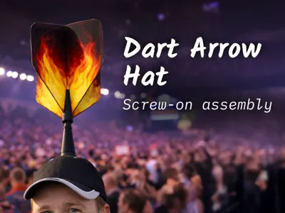 Head Mounted Dart Arrow (Fancy Dress)