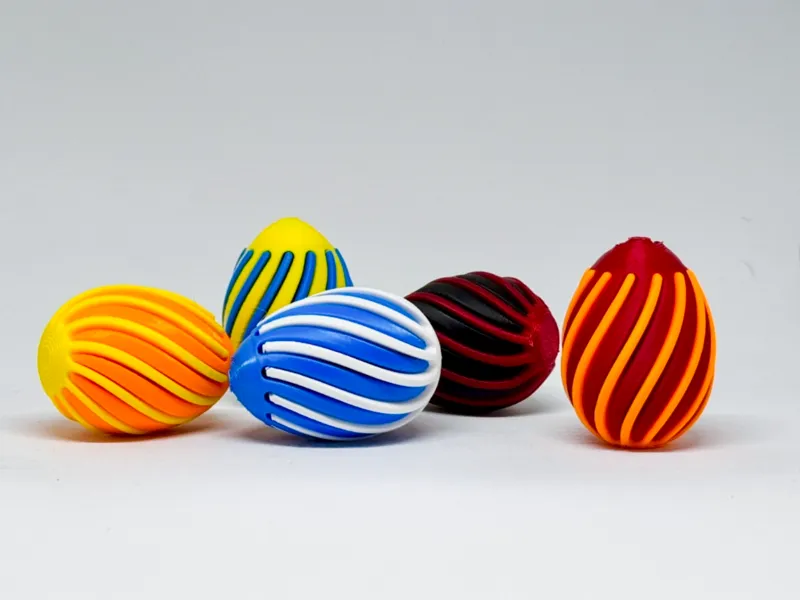 Passtrough Spiral Easter Egg Fidget