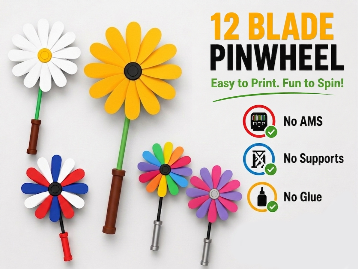 Spinning Pinwheel Toy