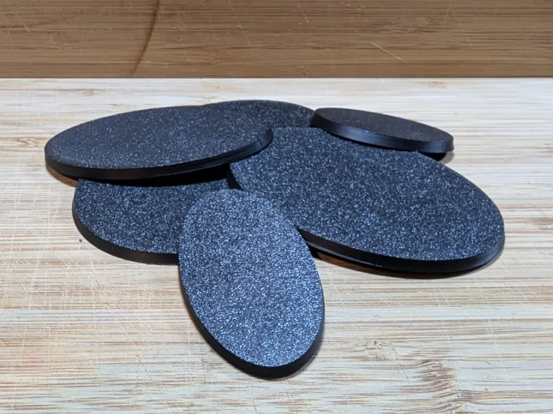Oval Wargaming Bases