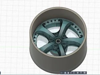 WORK VS-KF Futaba Wheel 